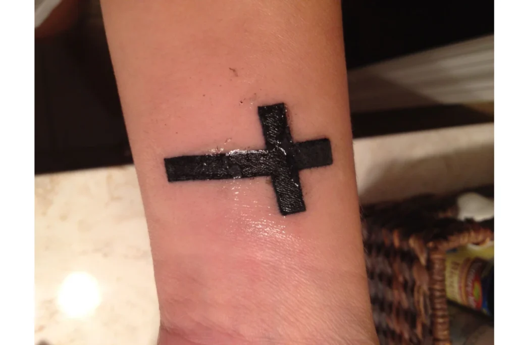 black-cross-tattoo-meaning