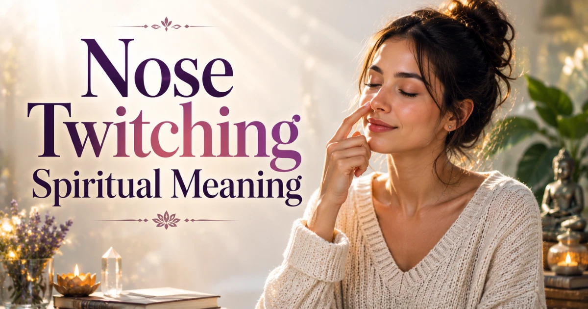 nose-twitchingspiritual-meaning