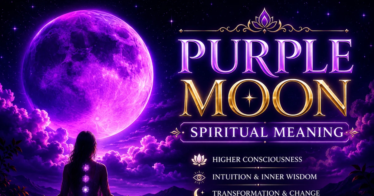 Purple Moon Spiritual Meaning