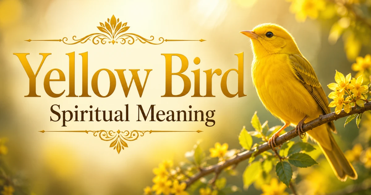 yellow-bird-spiritual-meaning