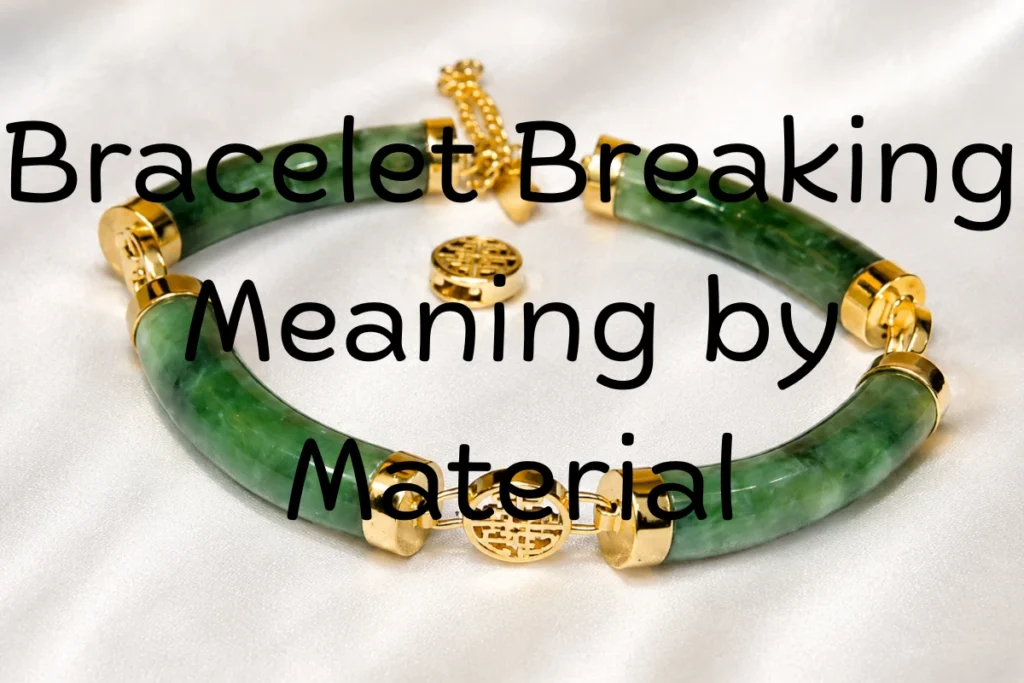 Bracelet Breaking Meaning by Material