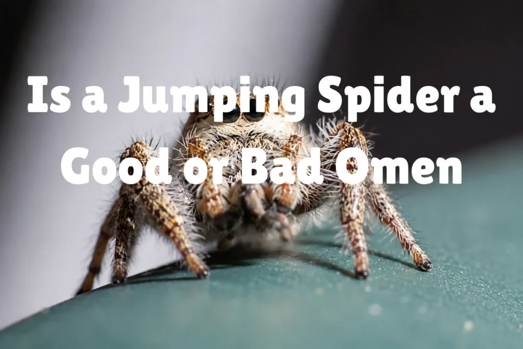 Is a Jumping Spider a Good or Bad Omen