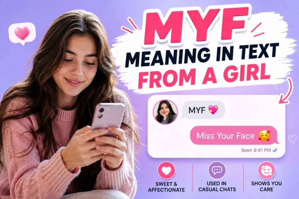MYF Meaning in Text From a Girl