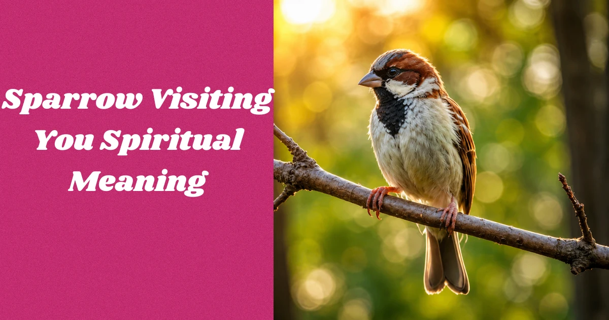 Sparrow Visiting You Spiritual Meaning